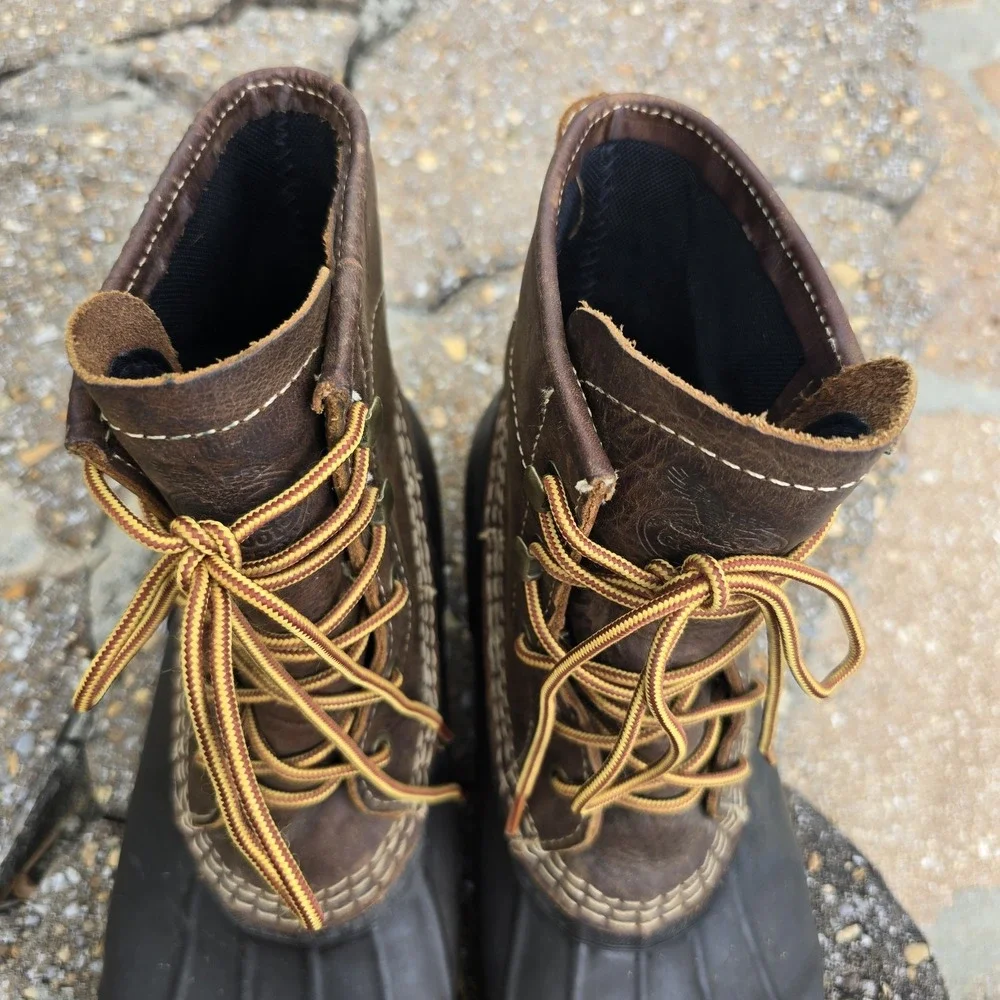 GEORGIA BOOT AMP LT MEN'S WORK BOOTS,‎ SIZE 10 MEDIUM